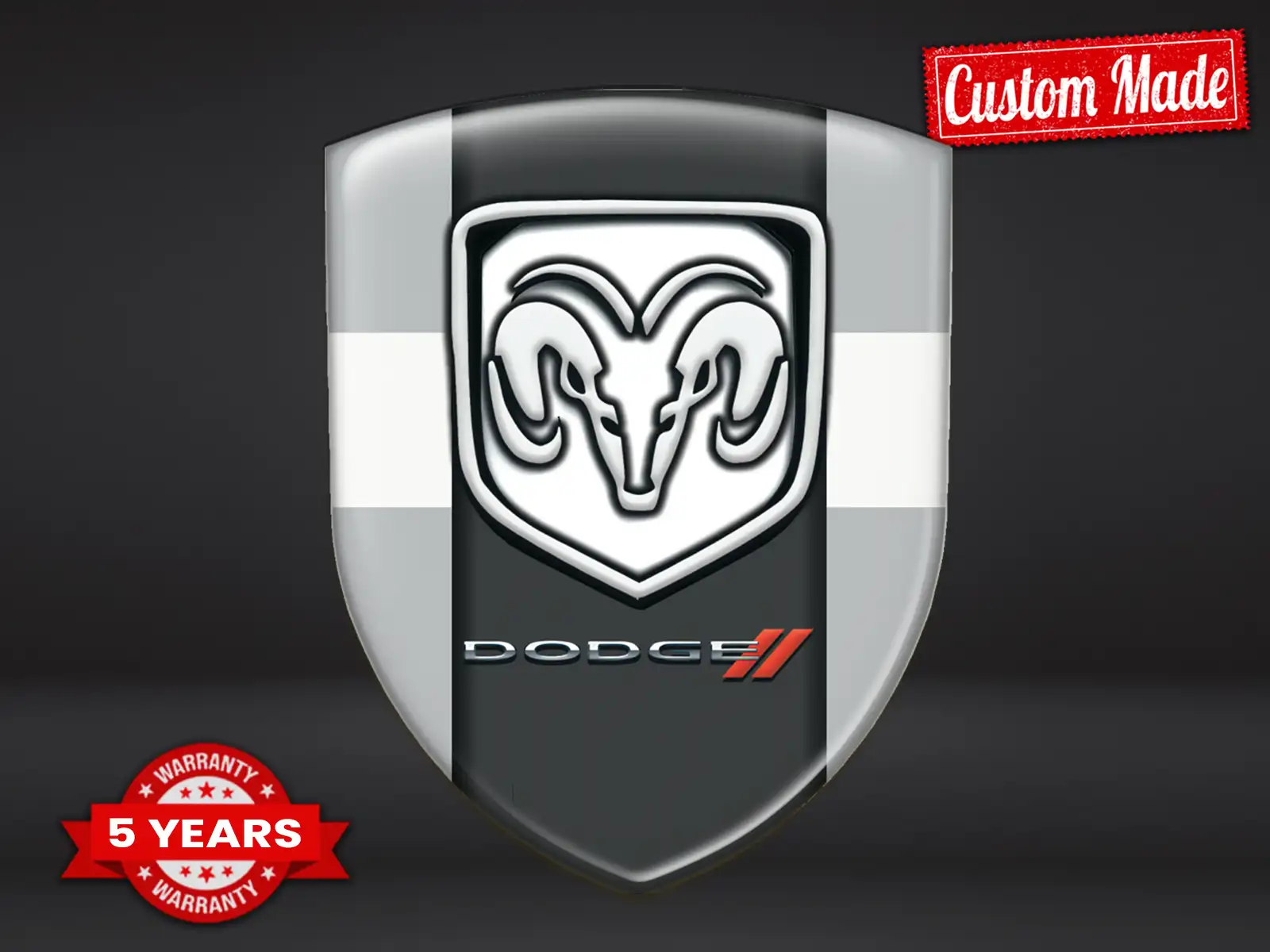 Dodge Logo Auto Max Résistant Stylé Pro Performance